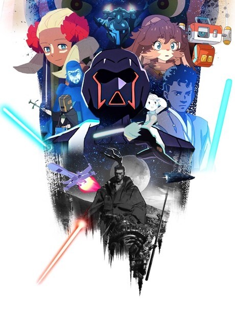 Star Wars: Visions poster