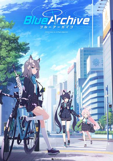 Blue Archive Anime PV cover