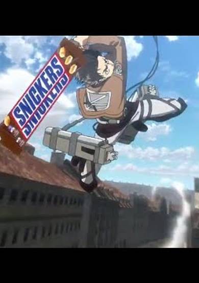 Snickers x Shingeki no Kyojin