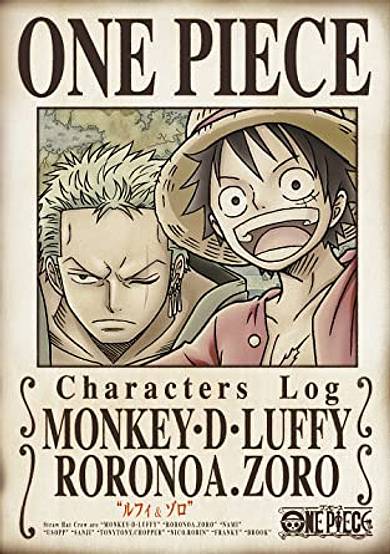 One Piece Characters Log cover