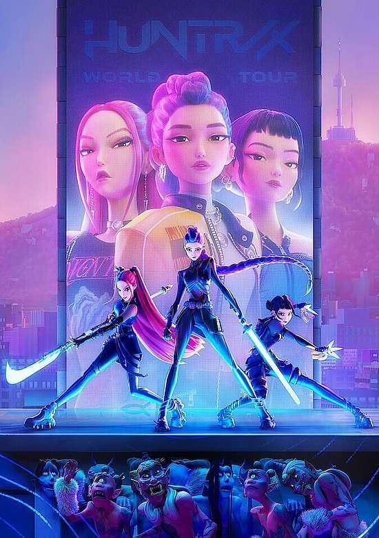 K-POP DEMON HUNTERS cover art