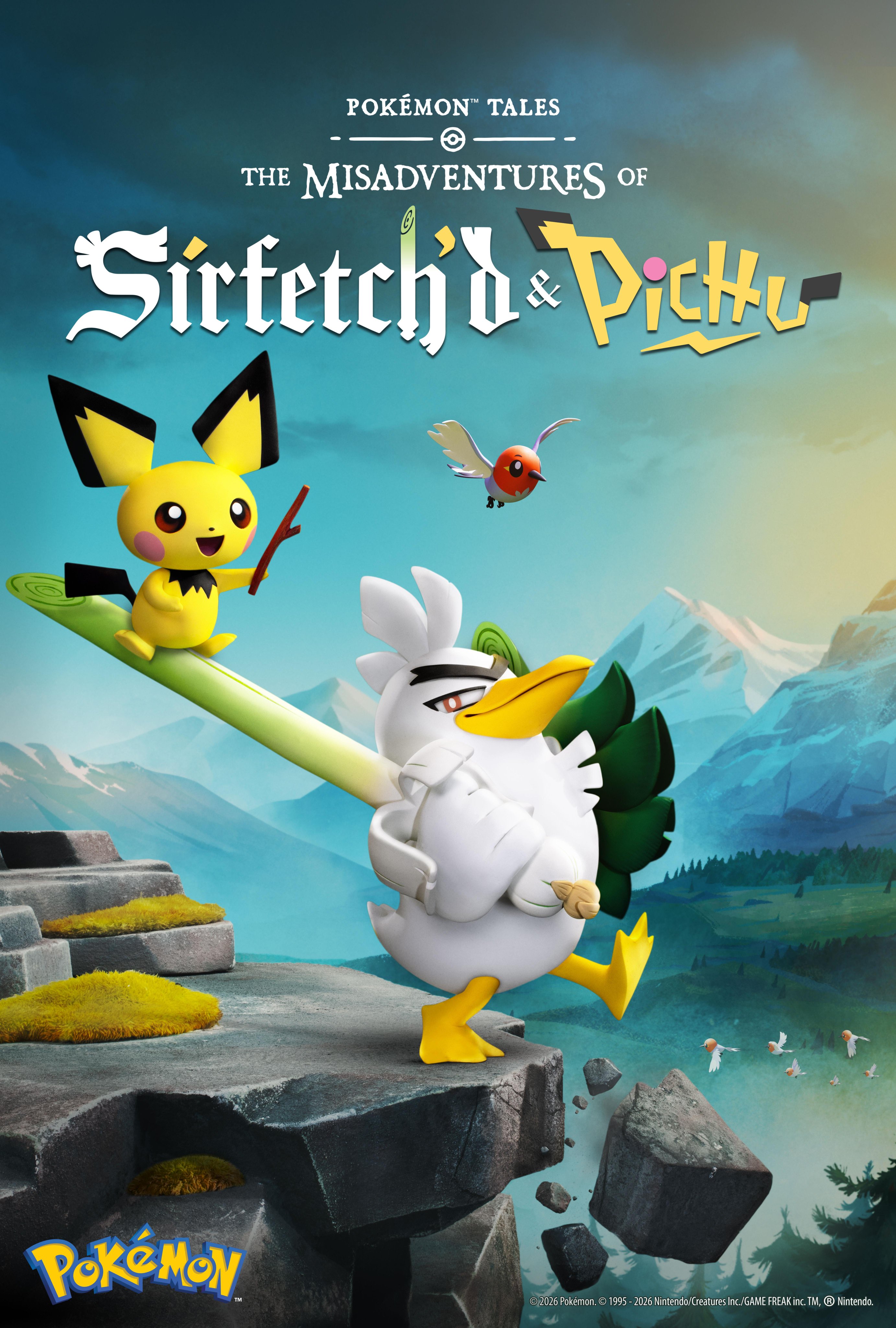 Pokémon Tales: The Misadventures of Sirfetch’d & Pichu