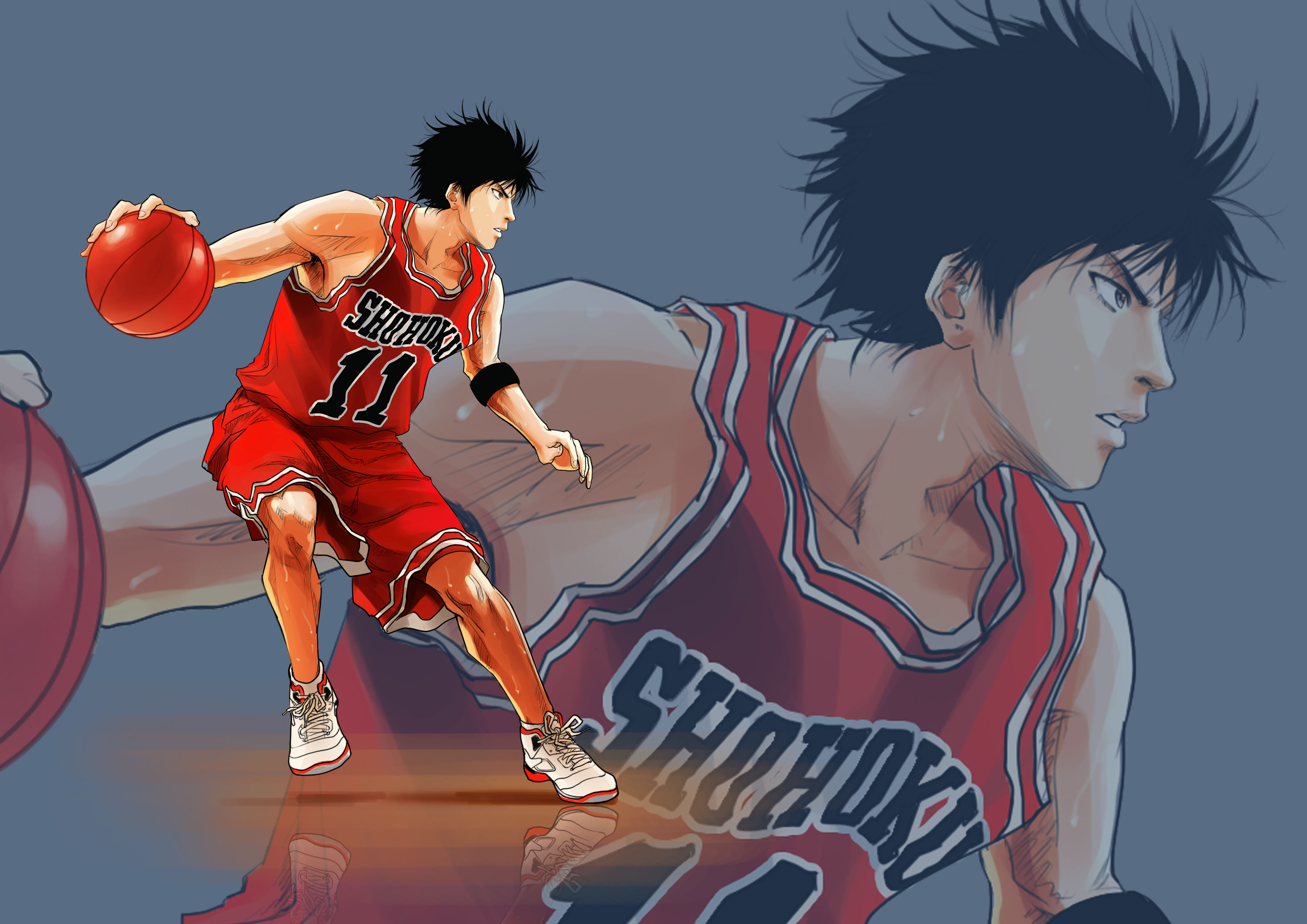Slam Dunk: Zenkoku Seiha Da! - Sakuragi Hanamichi