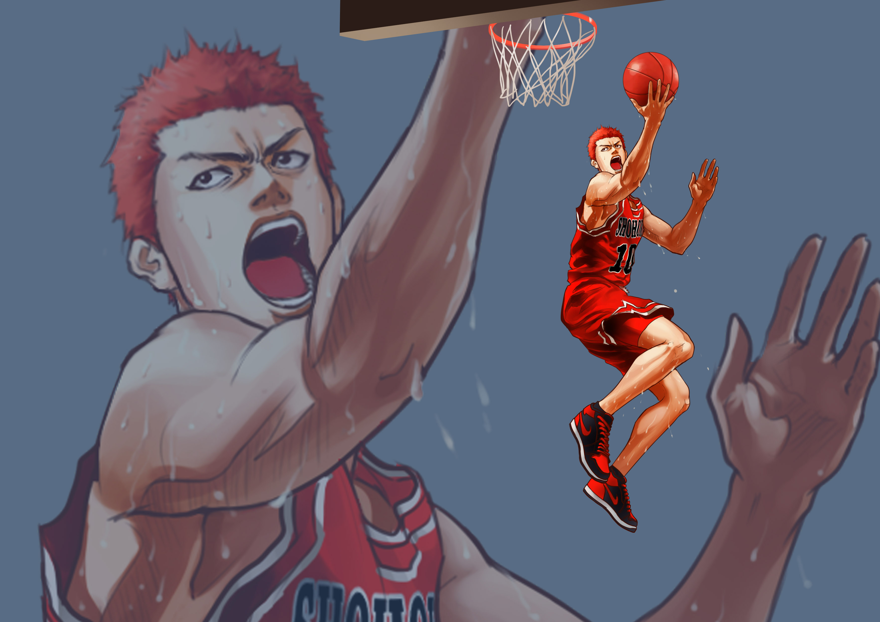 Slam Dunk: Hoero Basketman-damashii! Hanamichi to Rukawa no Atsuki Natsu