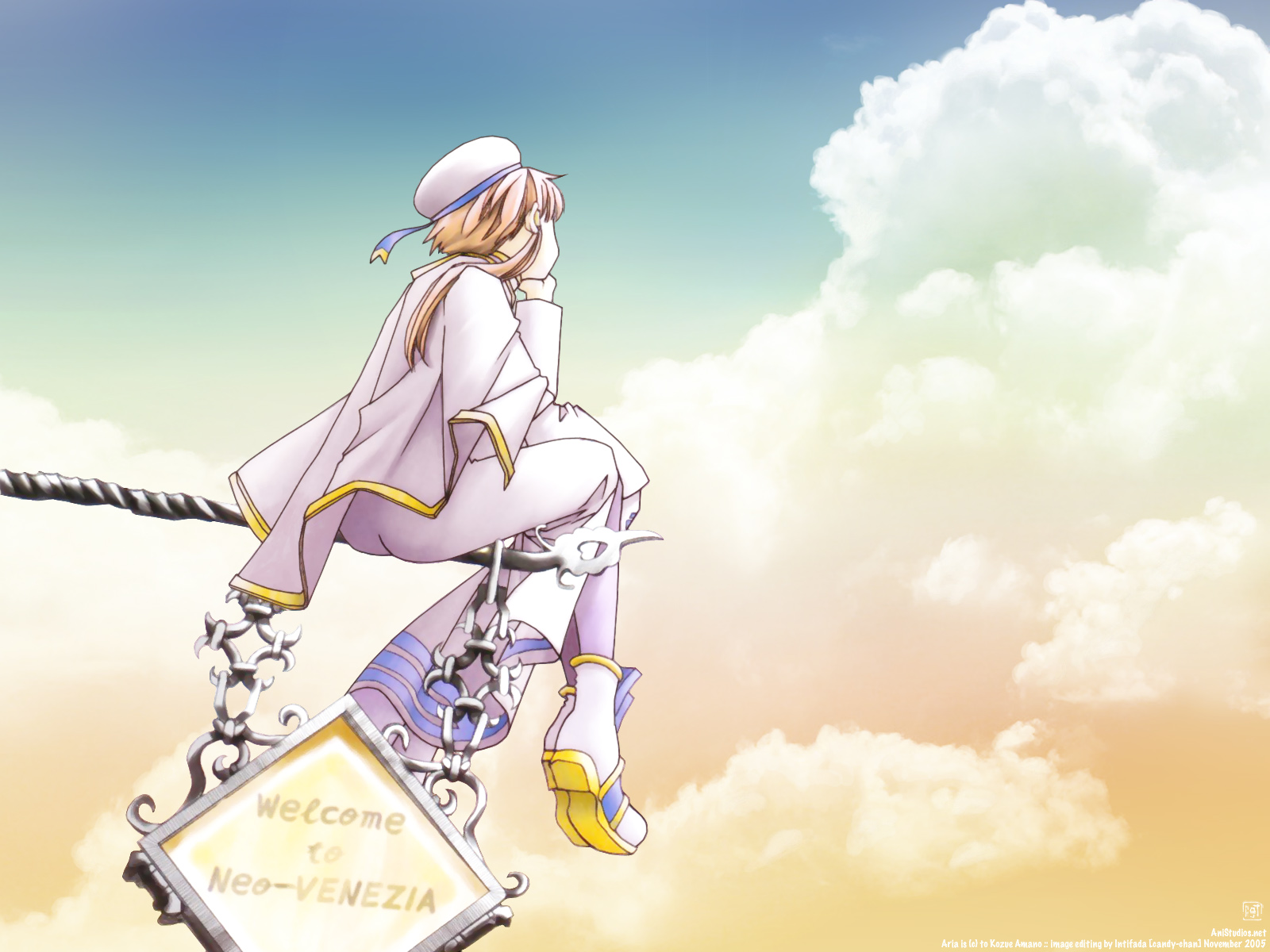 Aria The Origination: Sono Choppiri Himitsu no Basho ni...