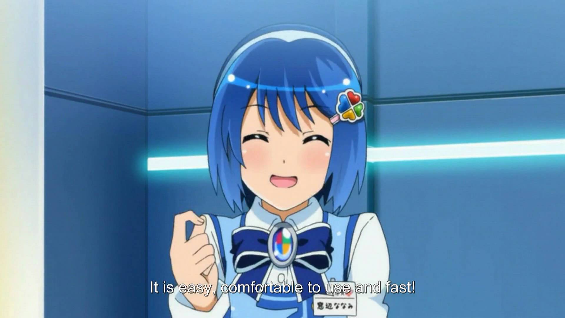 Madobe Nanami no Windows 7 de PC Jisaku Ouen Commercial!!