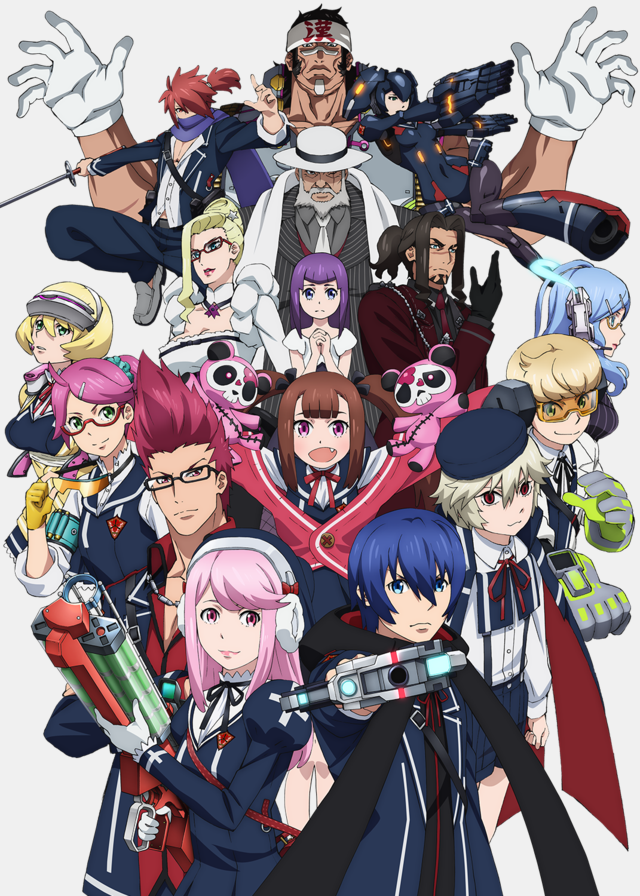 Poster for Gunslinger Stratos: The Animation
