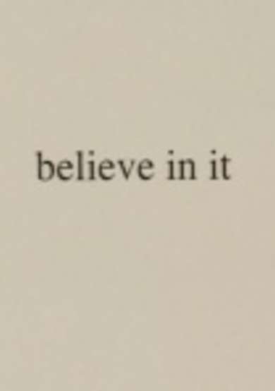 Believe in It cover