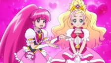 Poster for Cure Lovely kara Cure Flora e: Baton Touch no Message