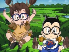 Poster for Dr. Slump: Hoyoyo! Arale no Himitsu Dai Koukai dayo!!