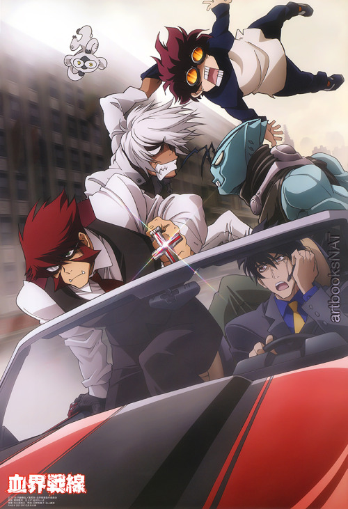 Poster for Blood Blockade Battlefront: Even These Are the Worst and Best Days Ever