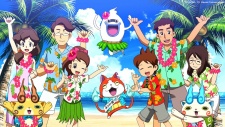 Poster for Aloha! Youkai Watch: Rakuen Hawaii de Geragerapou!!