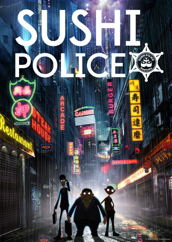 Poster for Sushi Police