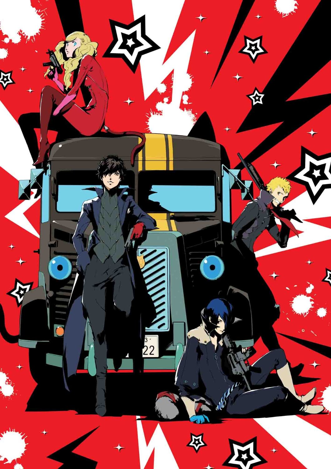 Poster for Persona 5 the Animation -THE DAY BREAKERS-
