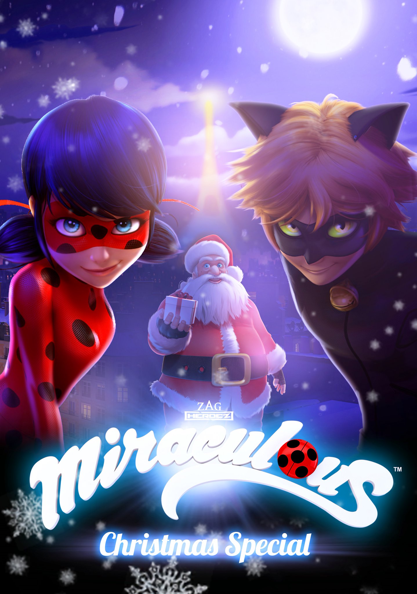 Poster for Miraculous: Tales of Ladybug and Cat Noir Christmas Special