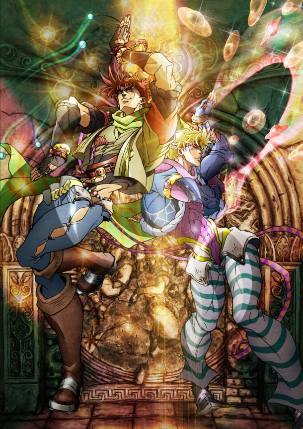 Poster for JoJo’s Bizarre Adventure Re-edited