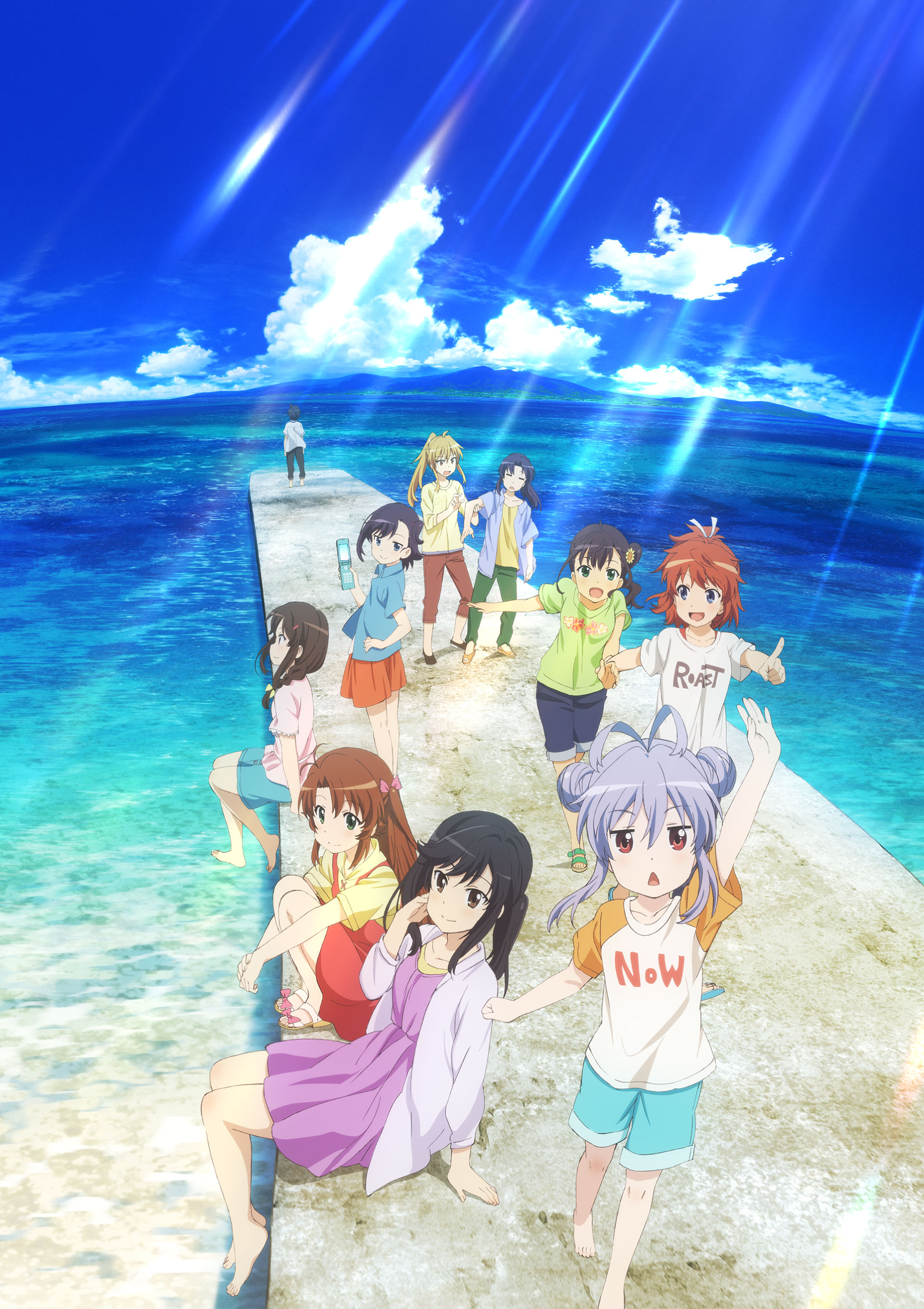 Poster for Non Non Biyori Movie: Vacation