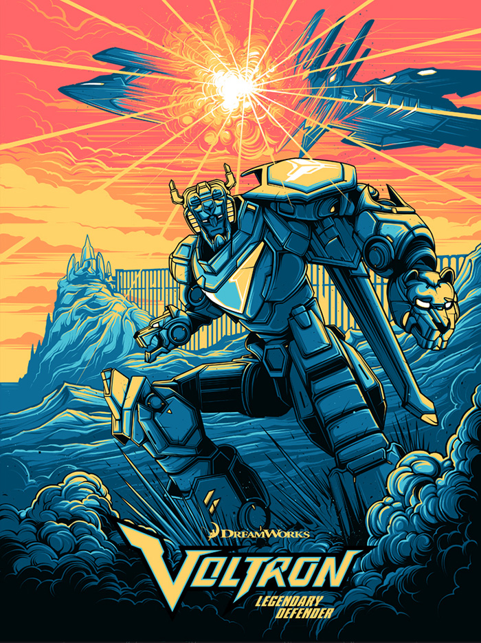 Poster for Voltron: Legendary Defender Season 4
