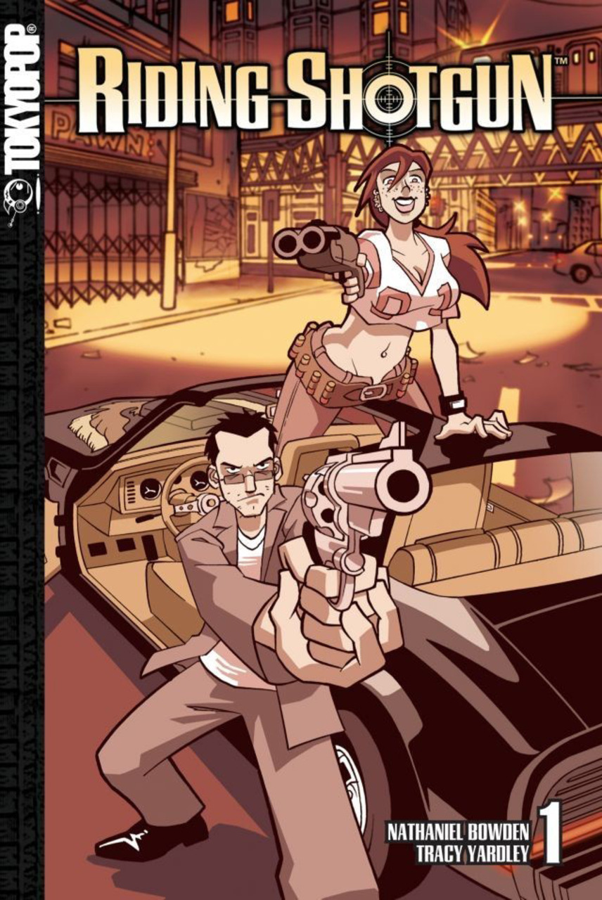 Poster for Riding Shotgun Motion Comic