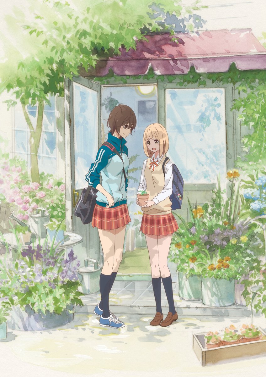 Poster for Kase-san and Morning Glories