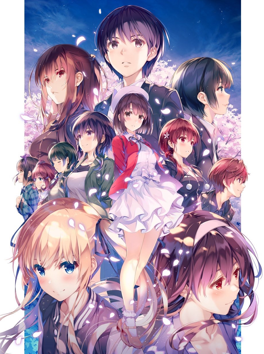Poster for Saekano: How to Raise a Boring Girlfriend Fine