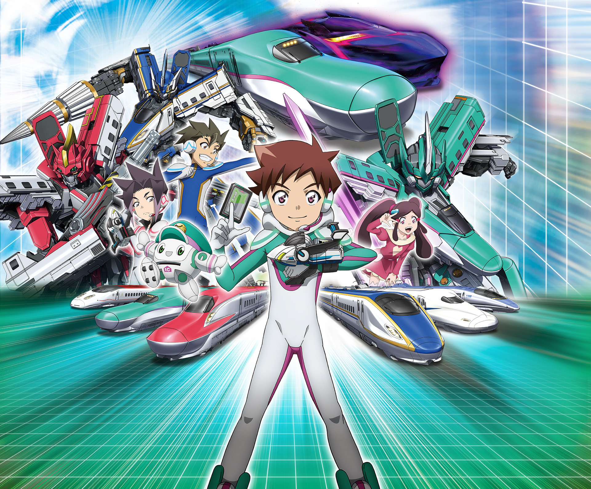 Shinkansen Henkei Robo Shinkalion The Animation