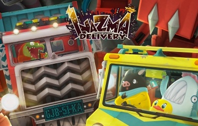 Poster for Inazma Delivery: Dougyousha Attack-hen