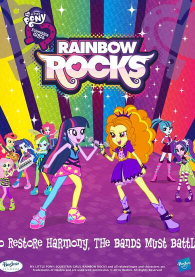My Little Pony: Equestria Girls – Rainbow Rocks cover