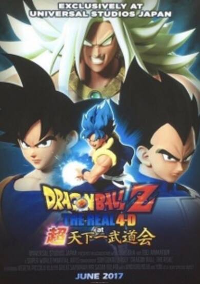 Dragon Ball Z: The Real 4-D at Super Tenkaichi Budokai cover