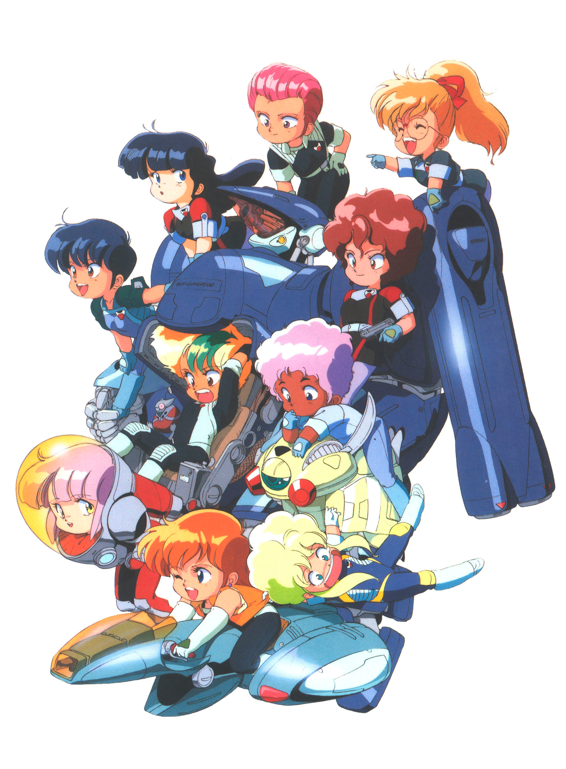 Poster for Ten Little Gall Force