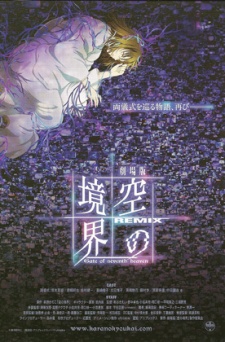Poster for the Garden of sinners Remix -Gate of seventh heaven-