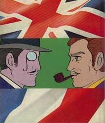 Poster for Lupin tai Holmes