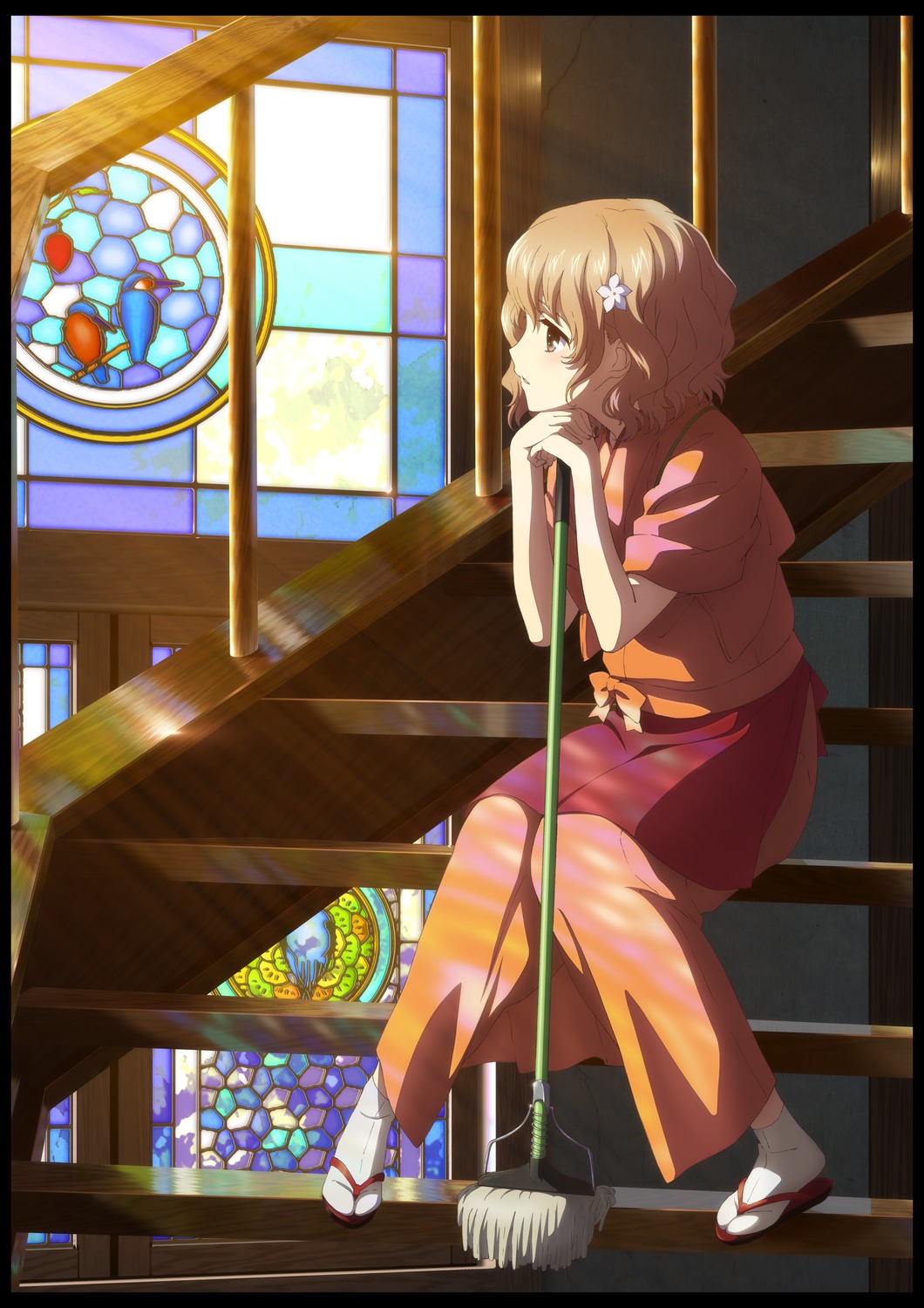 Poster for Hanasaku Iroha the Movie ~Home Sweet Home~