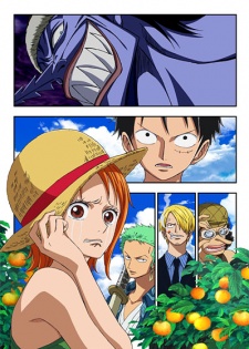 Poster for One Piece: Episode of Nami - Tears of a Navigator and the Bonds of Friends