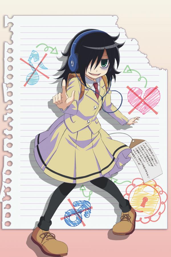 Poster for WataMote: No Matter How I Look At It, It's You Guys' Fault I'm Unpopular!