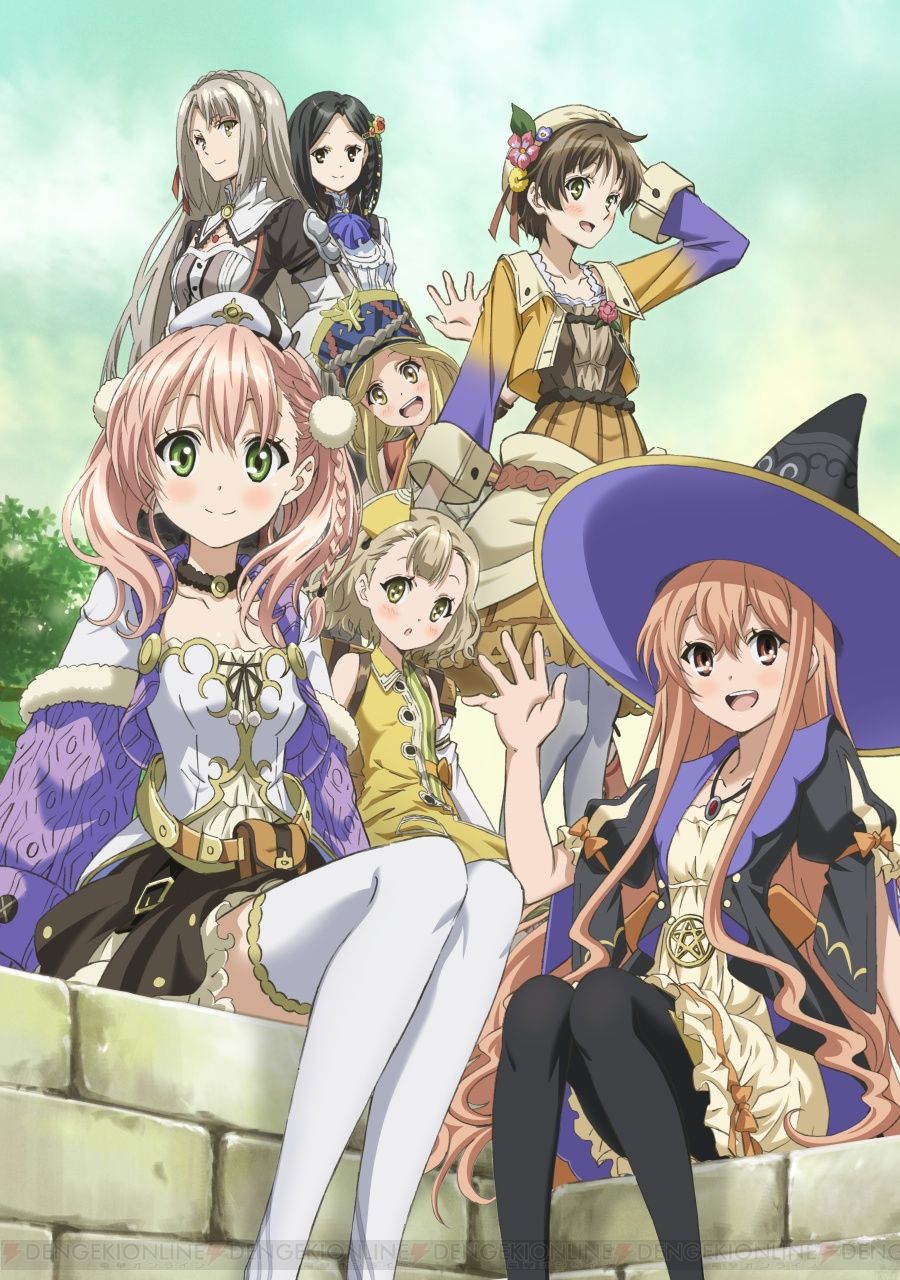Poster for Escha & Logy no Atelier: Tasogare no Sora no Renkinjutsushi