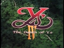 Poster for Ys IV: The Dawn of Ys