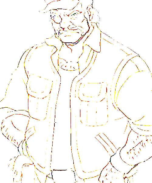 Gansaku Nanbu character portrait