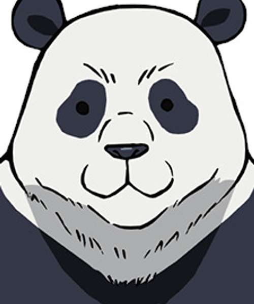 Panda character portrait