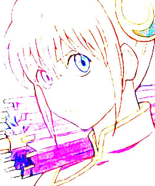 Kagura character portrait