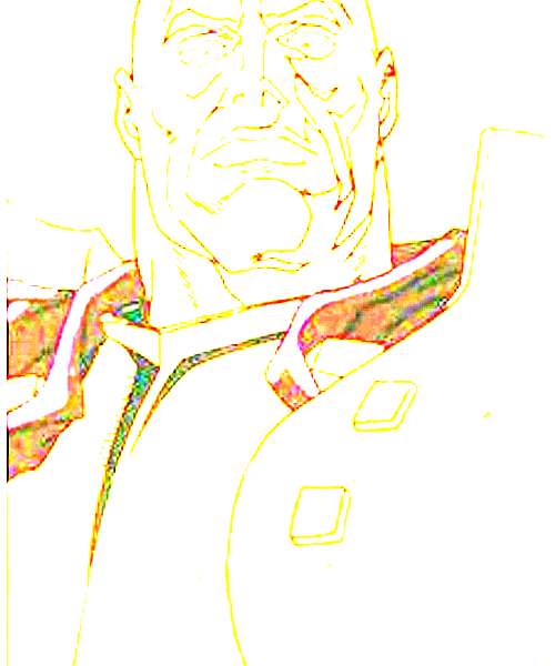 General Boscogne character portrait