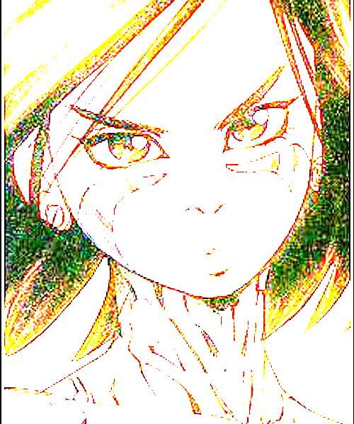 Gally character portrait