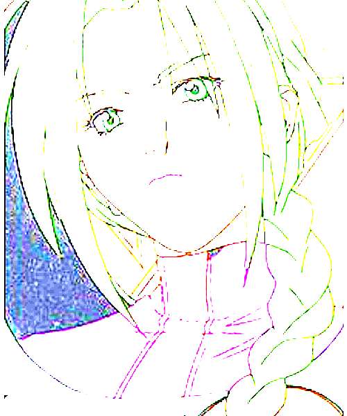 Chlore character portrait