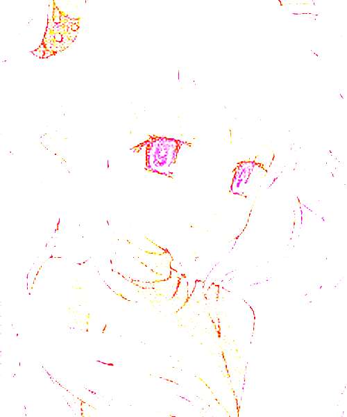 Primula character portrait