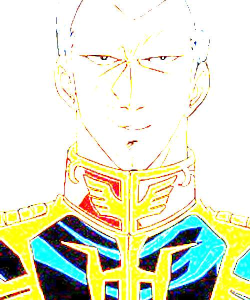 Gihren Zabi character portrait