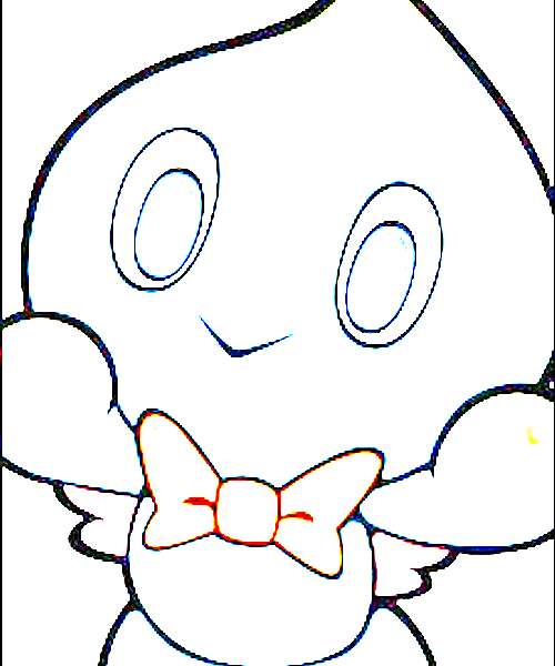 Cheese character portrait