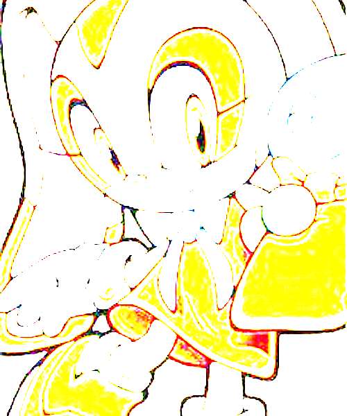 Cream The Rabbit character portrait