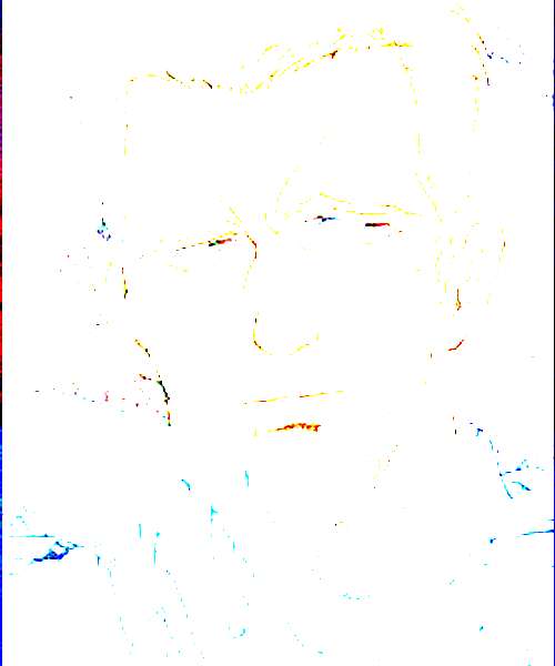 Keak Carradine character portrait