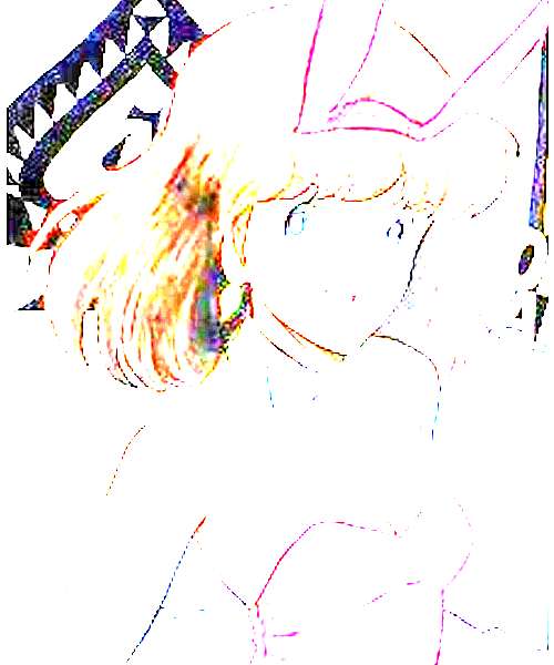DAICON Girl character portrait
