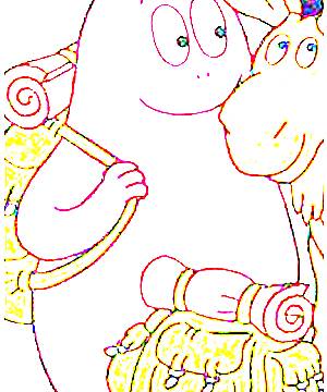 ภาพตัวละคร Barbapapa